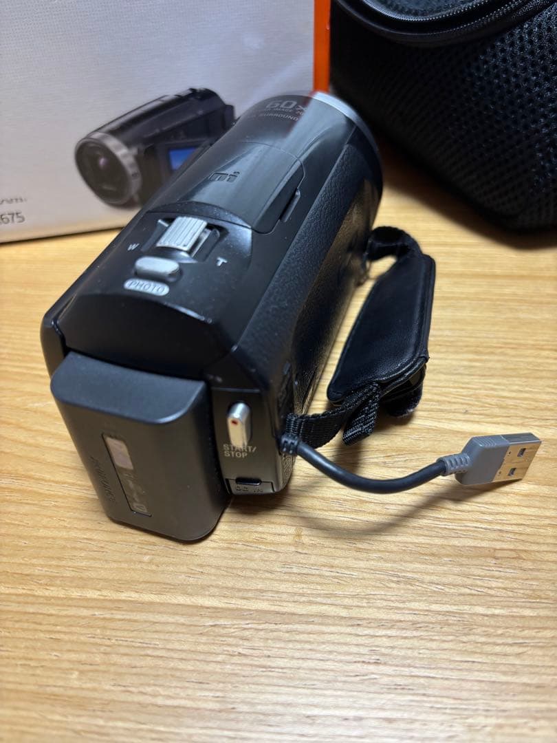 SONY HDR-CX675 ブラック　収納バック付き