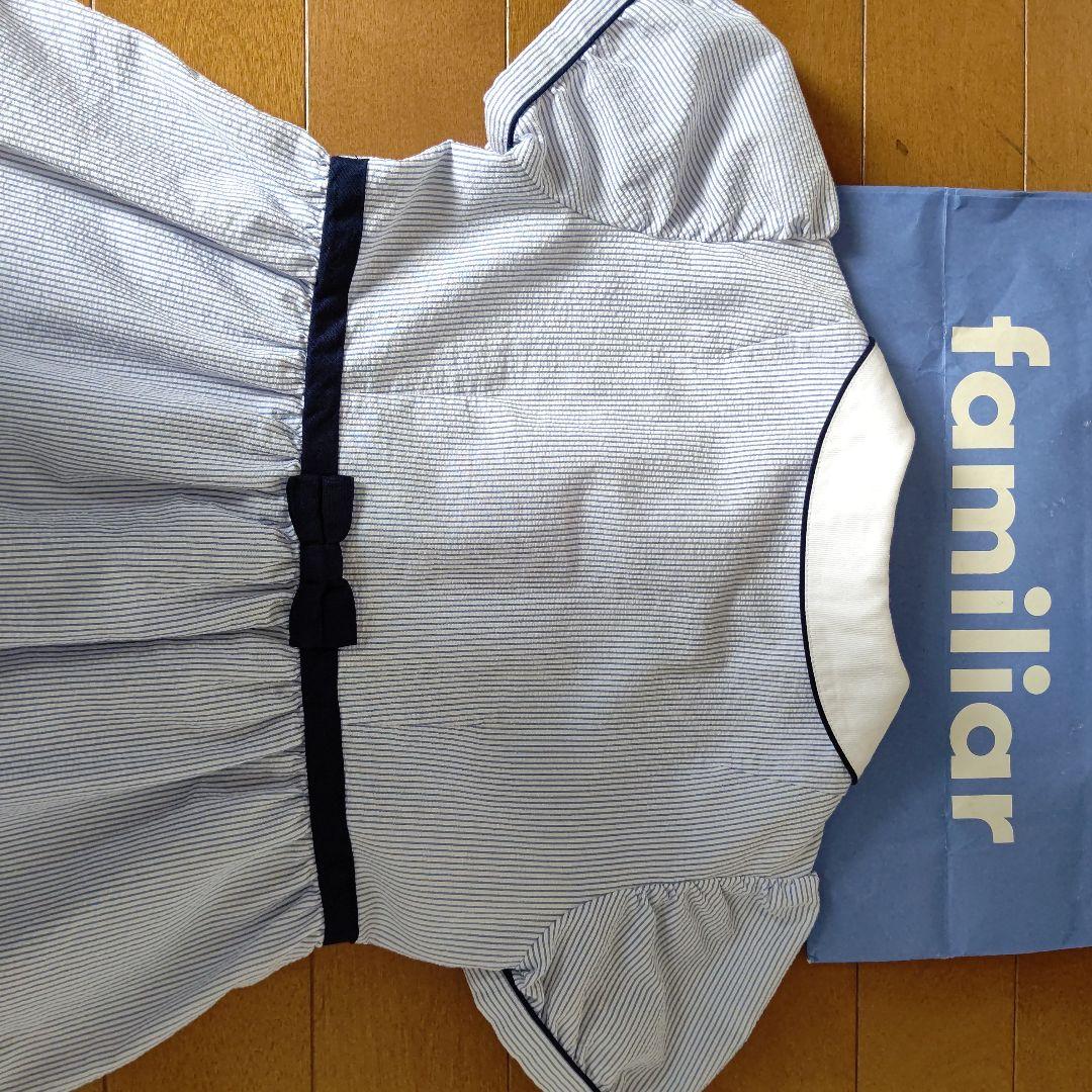 【美品】ファミリア ワンピース フォーマル 120cm 受験 面接 見学会など