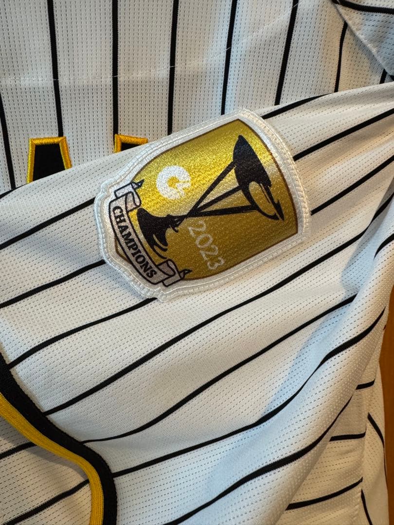 阪神タイガース 近本ユニフォーム サイズO 2023年リーグチャンピオンわ