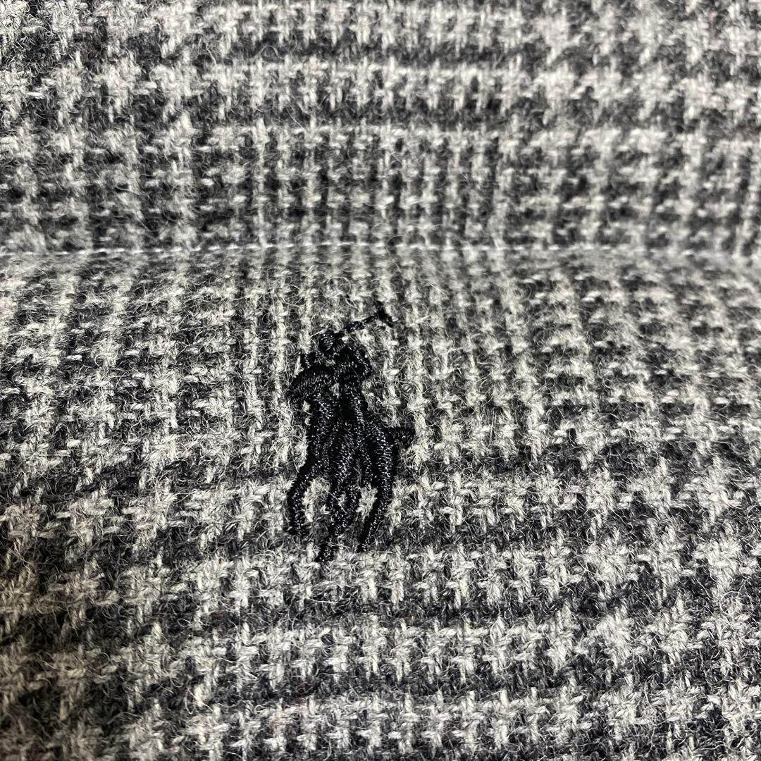 『POLO RALPH LAUREN』グレンチェック ダウンベスト Sサイズ