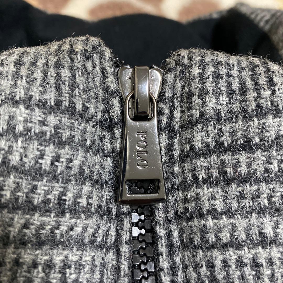 『POLO RALPH LAUREN』グレンチェック ダウンベスト Sサイズ