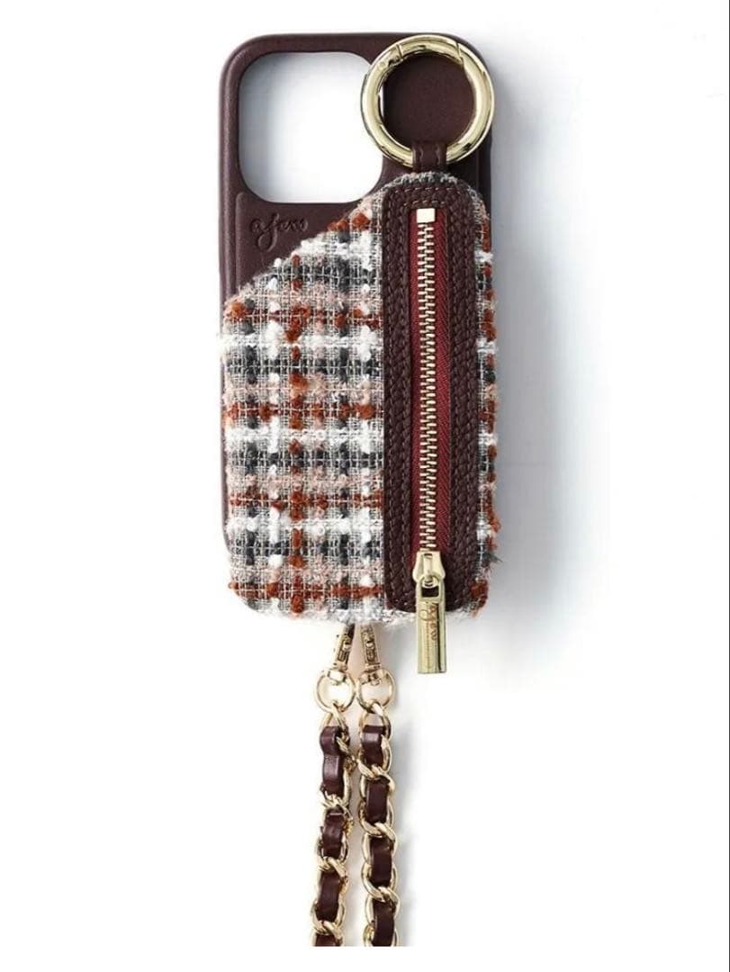 ajew ツイード iPhone16 proケース