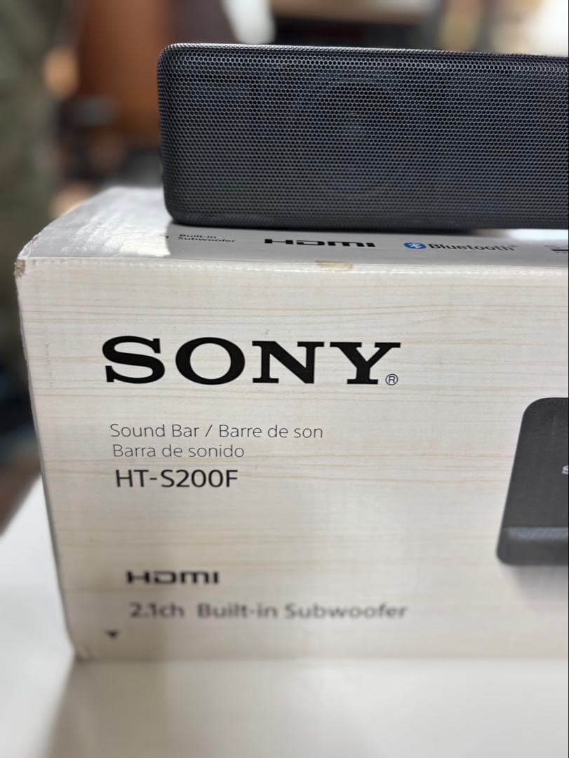 SONY HT-S200F サウンドバー　動作確認済