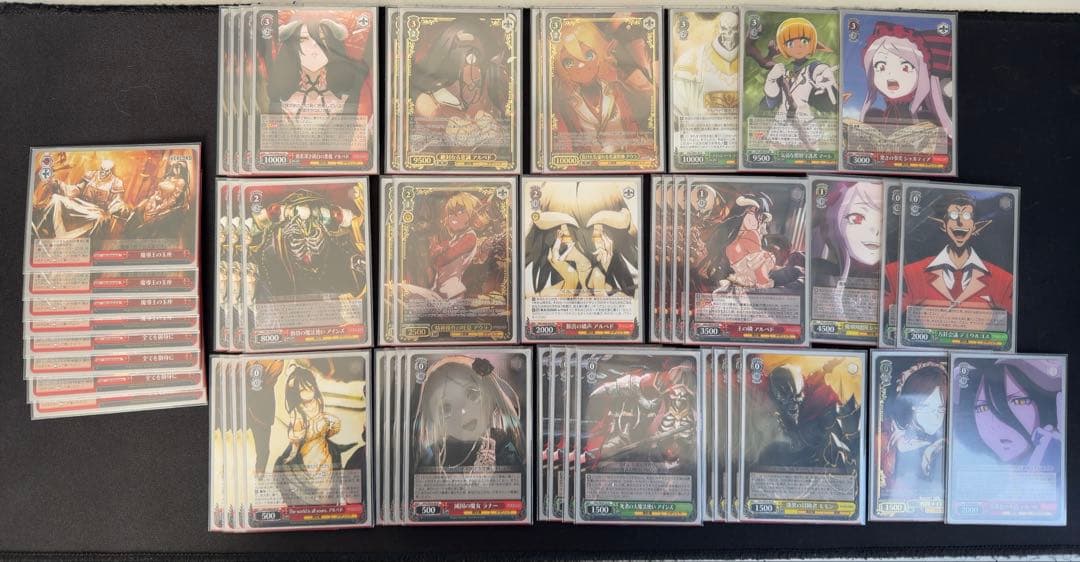 ヴァイスシュバルツ　オーバーロード　デッキ　8電源　パーツ付き