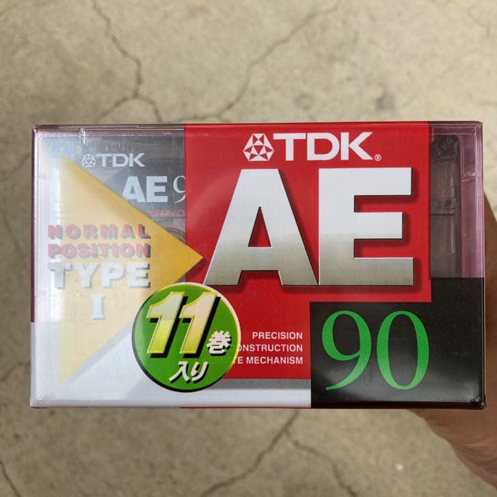 TDK AE-90*11F カセットテープ　13巻　90分（片面45分）