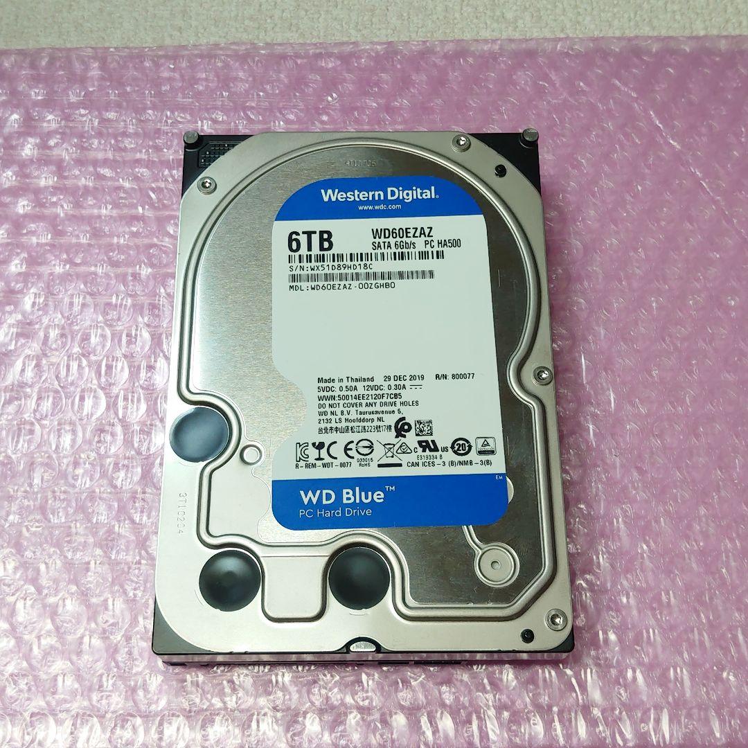 Western Digital WD60EZAZ 6TB BLUE 内蔵型HDD