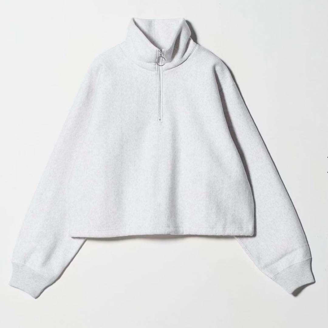 【新品】PHEENY フリース ハーフジップ プルオーバー