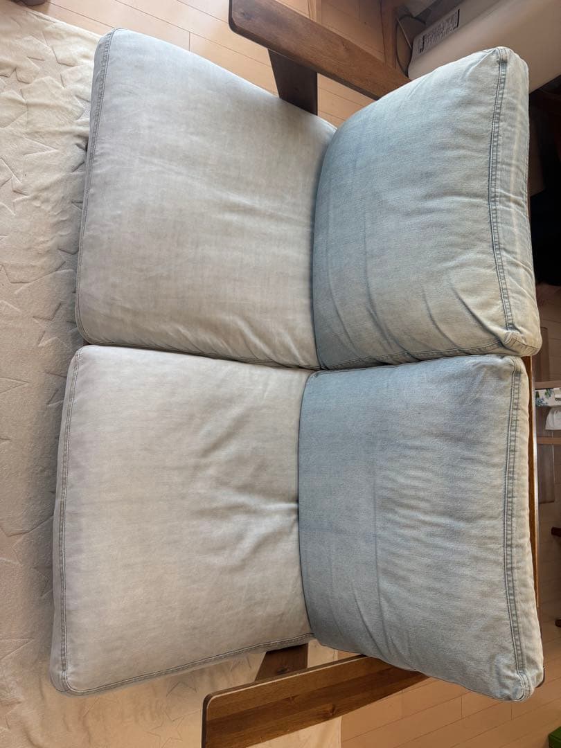 unico SWELLAスウェラ　2人掛けデニムソファー