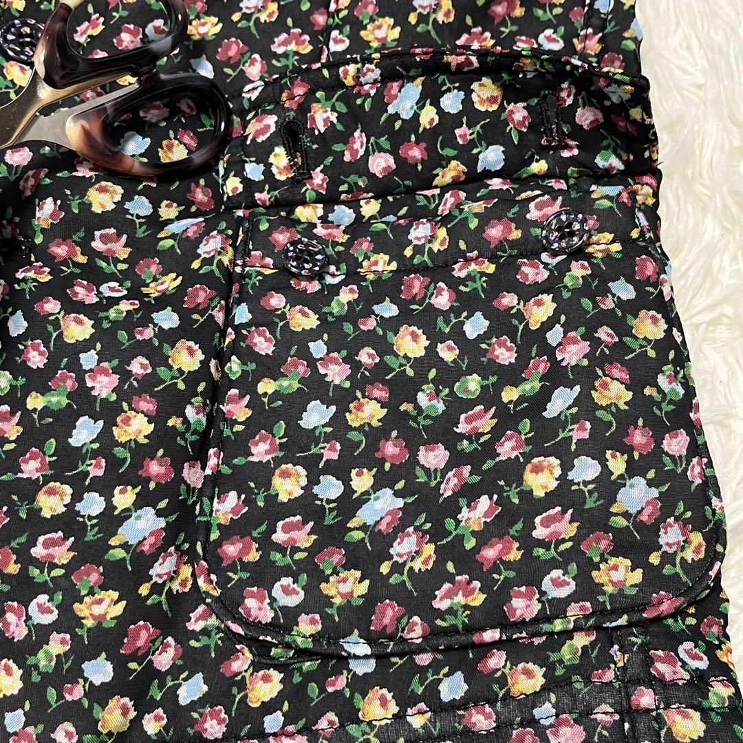 希少✨️美品✨️トリココムデギャルソン 花柄 中綿 テーラードジャケット