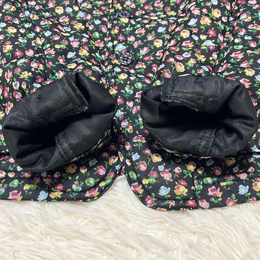 希少✨️美品✨️トリココムデギャルソン 花柄 中綿 テーラードジャケット