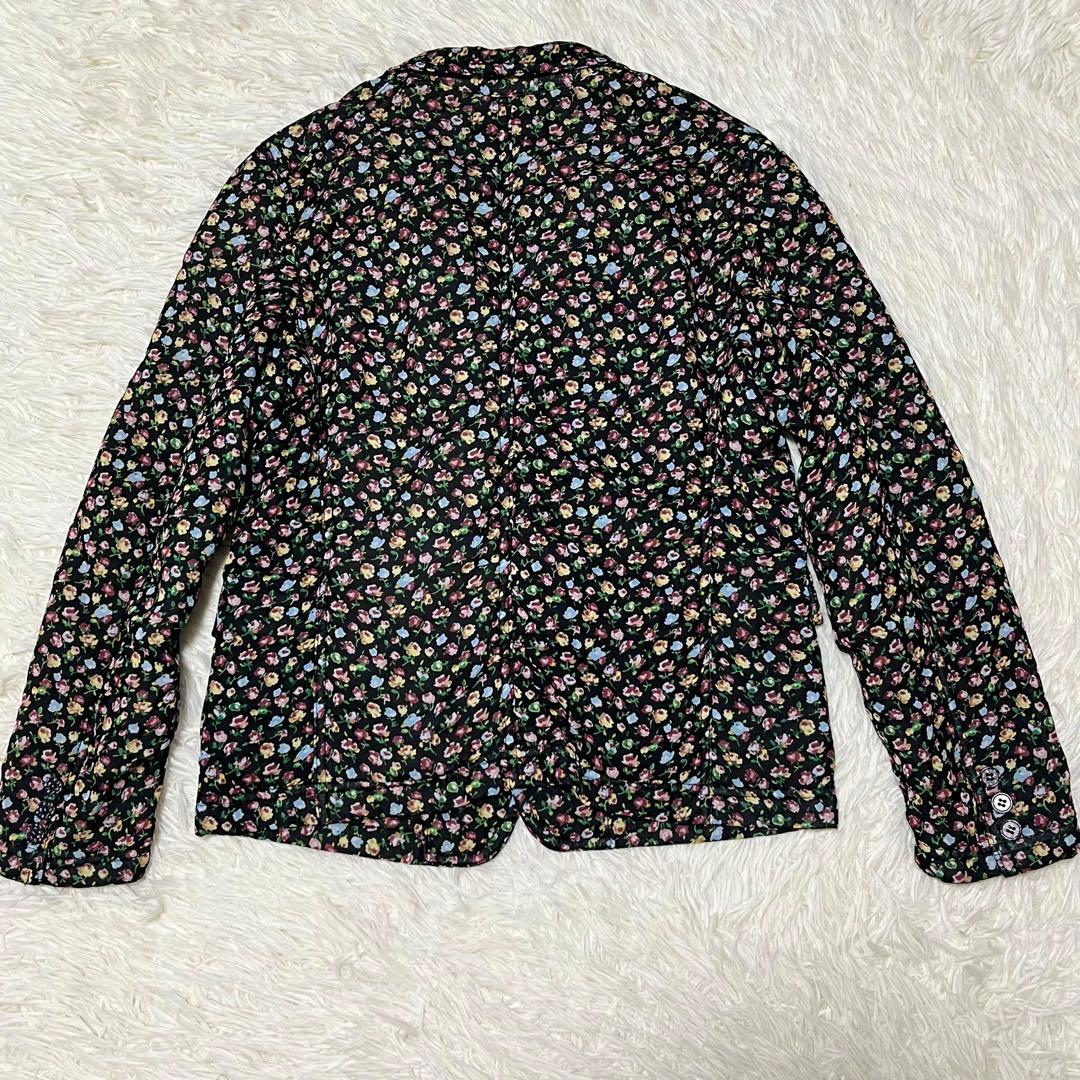 希少✨️美品✨️トリココムデギャルソン 花柄 中綿 テーラードジャケット