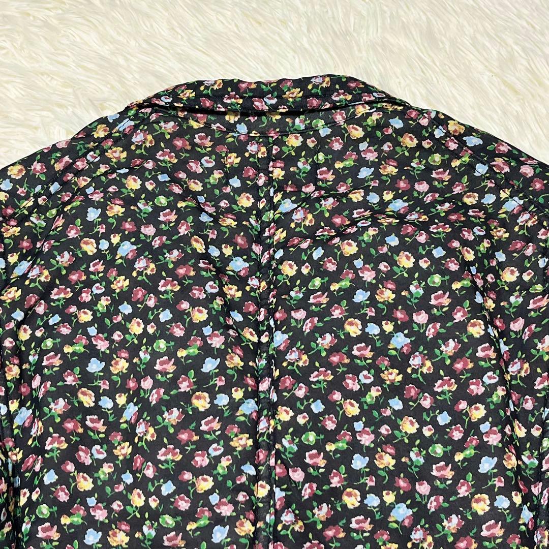 希少✨️美品✨️トリココムデギャルソン 花柄 中綿 テーラードジャケット