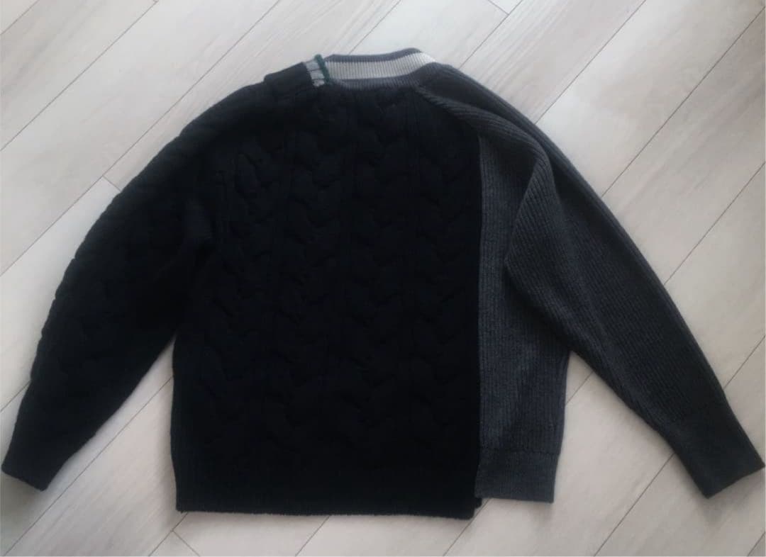 kolor 21aw クレイジーパターンニット　サイズ1