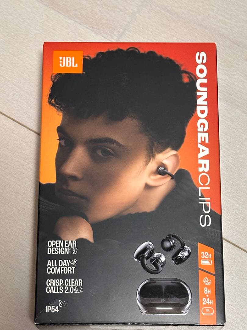 イヤホン JBL SOUND GEARCLIPS BLACK