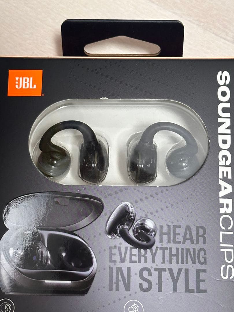 イヤホン JBL SOUND GEARCLIPS BLACK