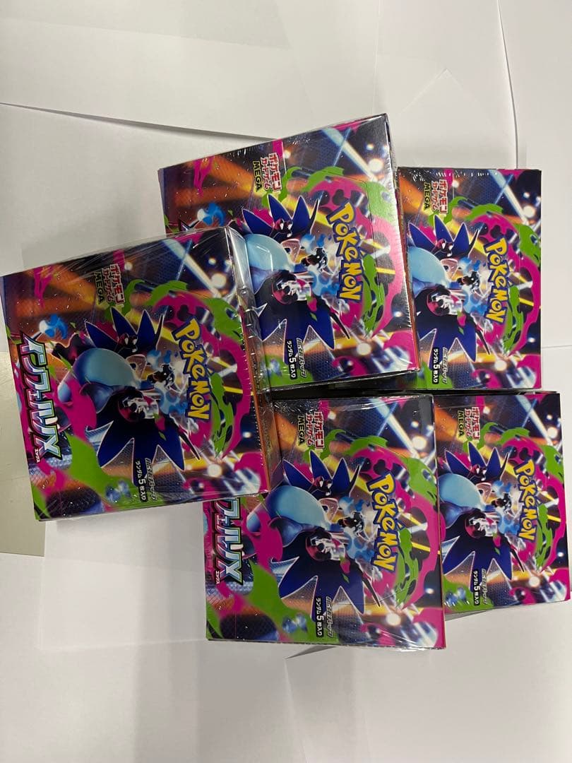 ポケモンカードインフェルノXシュリンク付き未開封5BOX