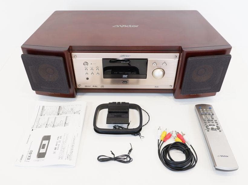 【美品】Victor ビクター JVC EX-B3 特別限定品 リモコン付き