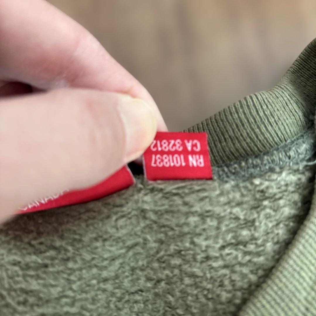 0*0様 Supreme 迷彩柄 トレーナー