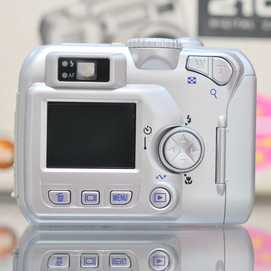 美品動作品 平成レトロ CCD Nikon COOLPIX E2100 元箱付き