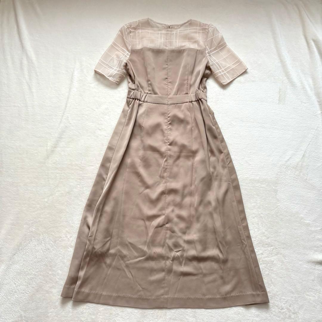 My shawtyドレス　パーティー　フォーマル　チェック　ペンシル　結婚式