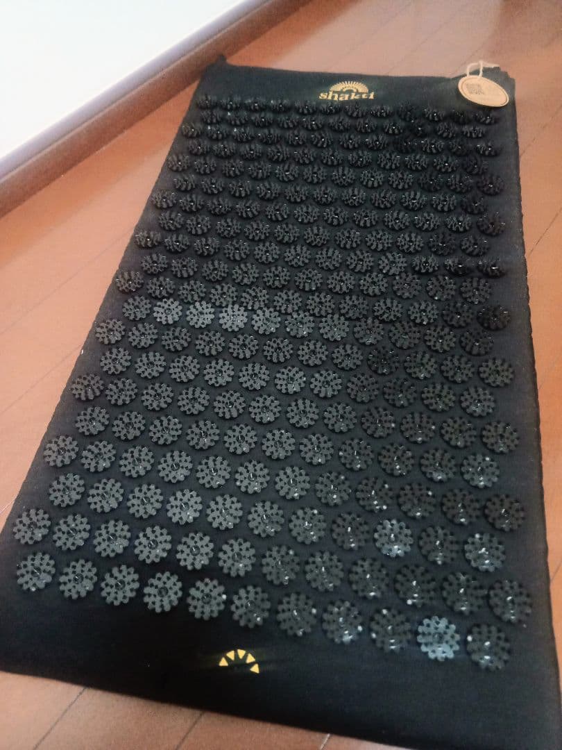 【正規品】シャクティマット&ピロー ブラック　オリジナル