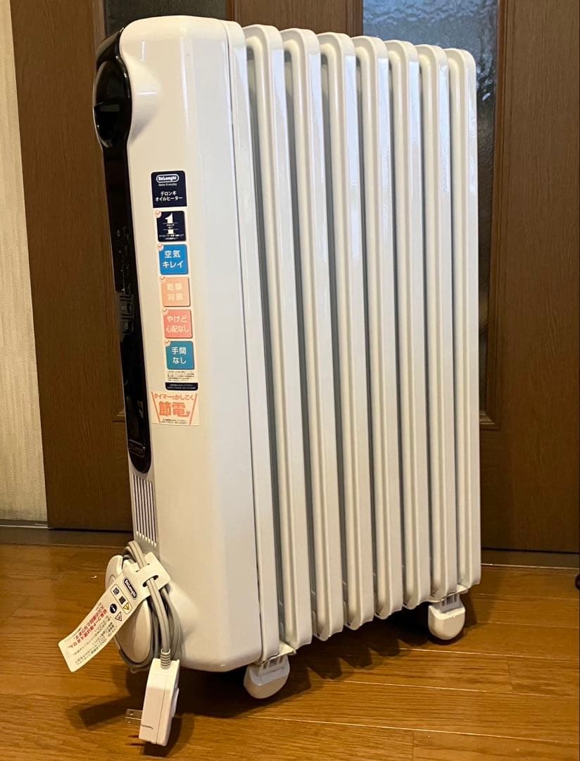 美品　デロンギオイルヒーターJRE0812 8〜10畳　動作確認済み