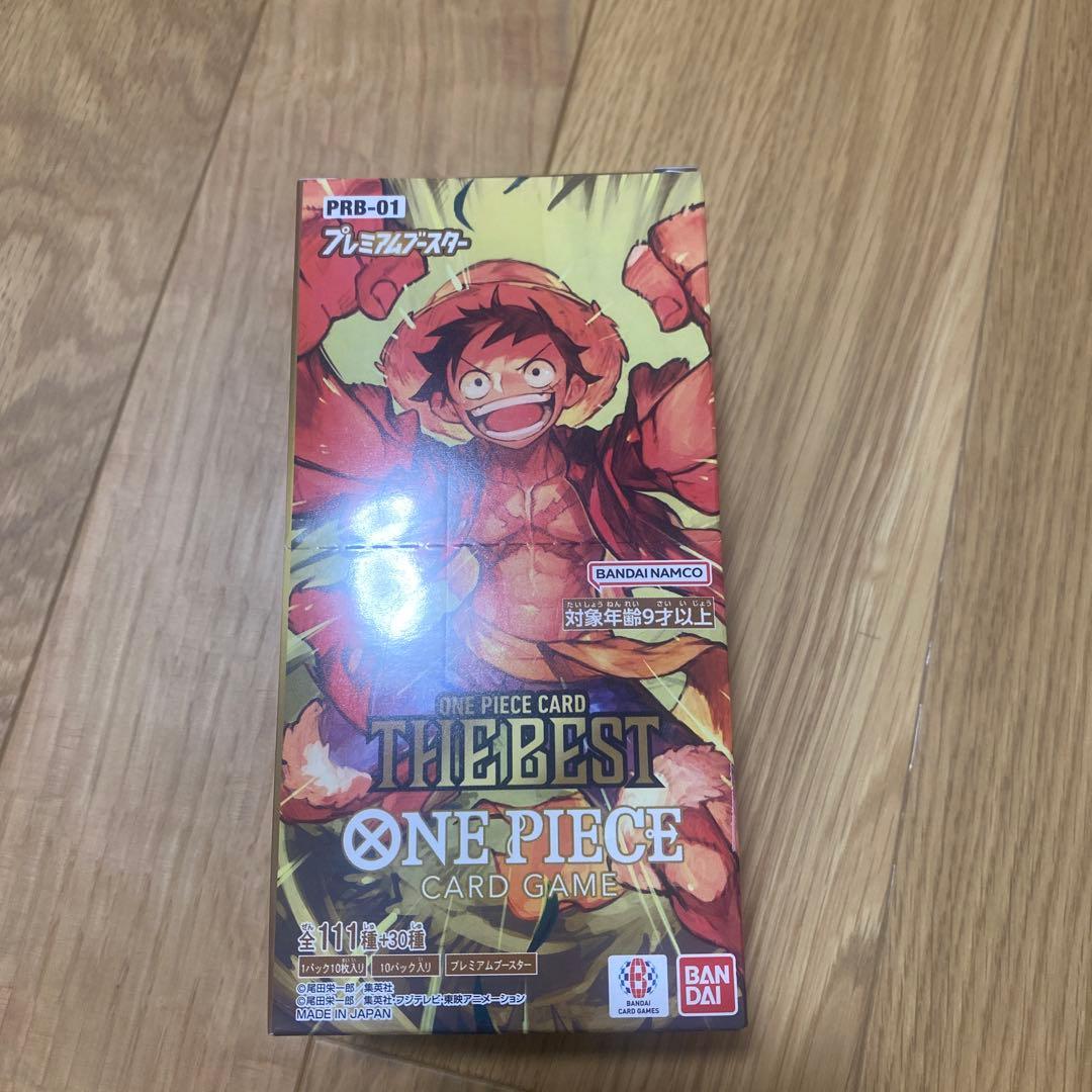 ONE PIECE CARD GAME THE BEST 未開封 テープあり