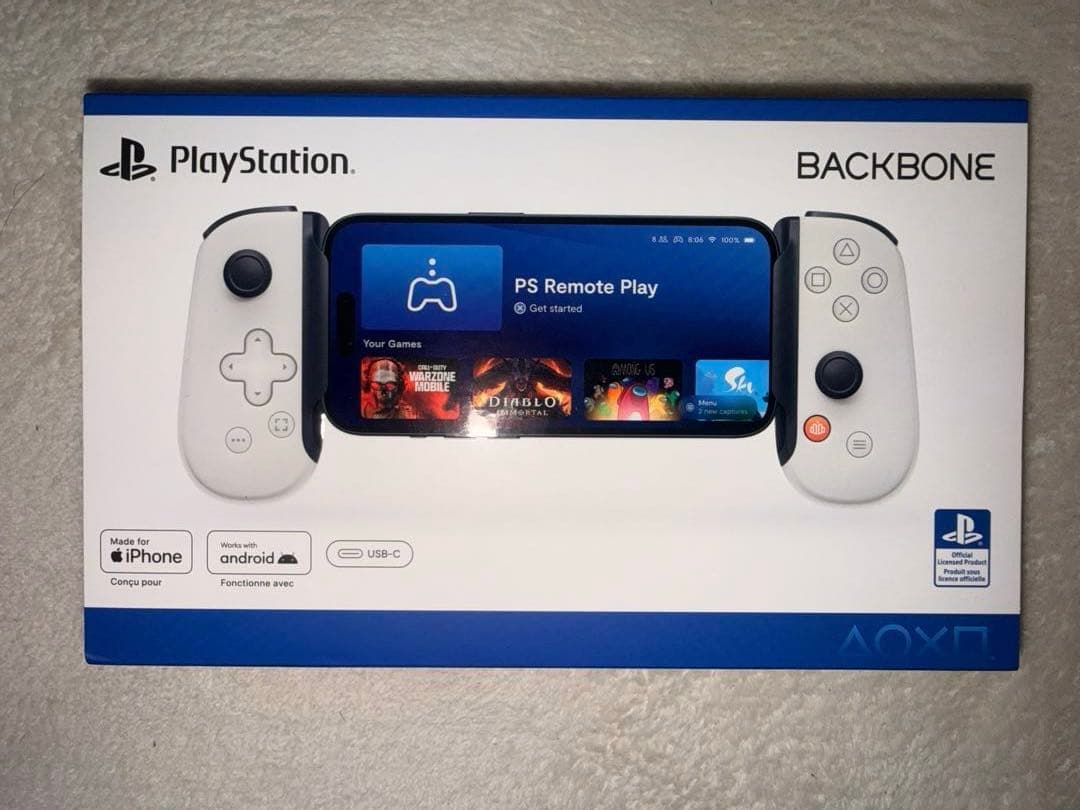 PlayStation Backbone（第二世代）ゲームコントローラー