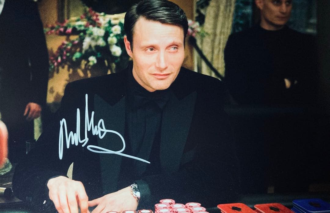 マッツ・ミケルセン 直筆サイン入り写真 保証書付　hi8