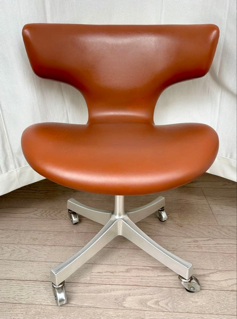 剣持勇カブトチェア　天童木工製　ブラウン