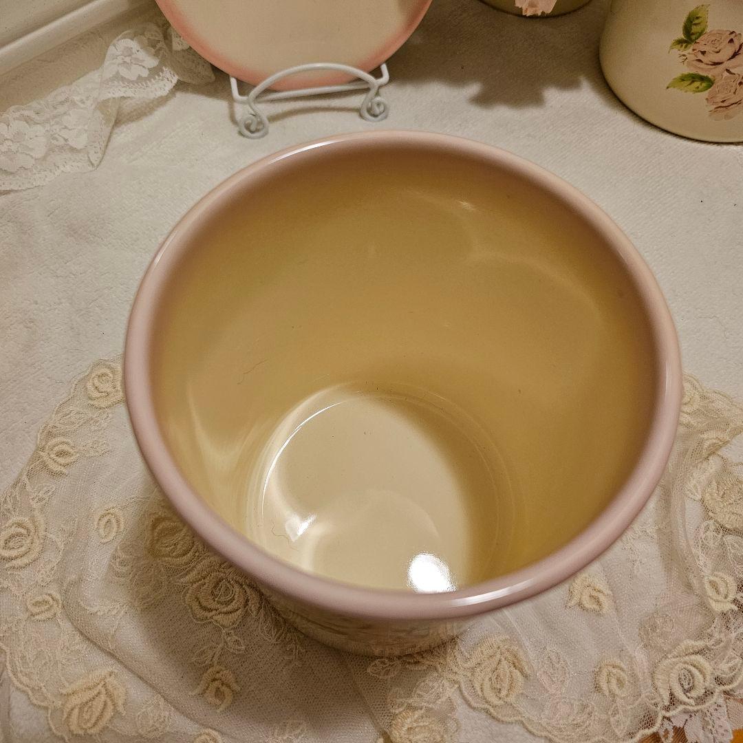 イマン imane ダイアナローズ ツールスタンド3個 ホーロー ペン立て