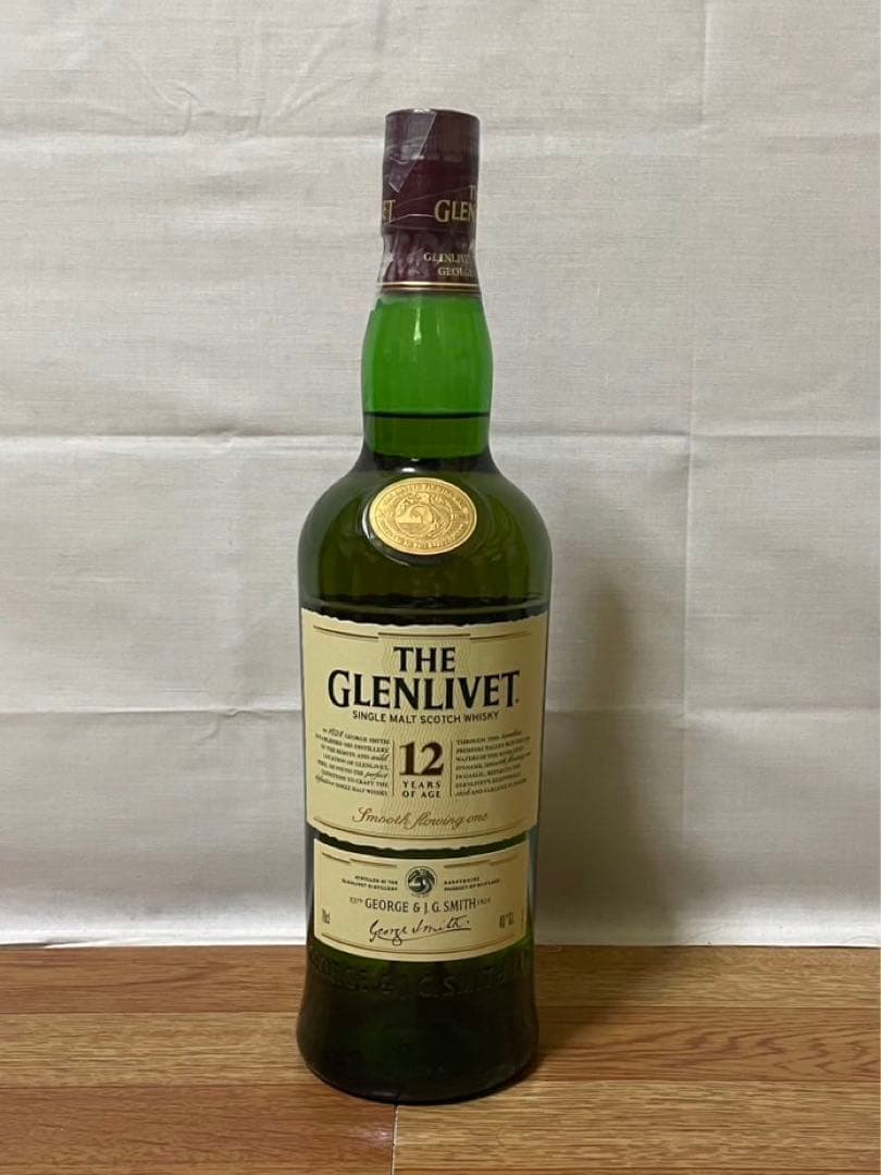 旧ボトル グレンリベット12年&15年&16年 ナデューラ&18年 グラス付き