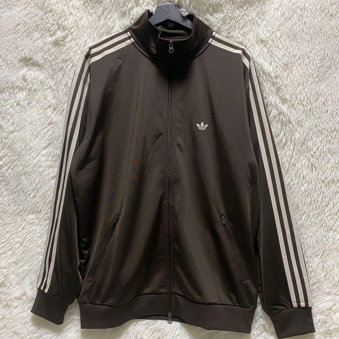 adidas アディダス ベッケンバウアー トラックトップ ブラウン　Lサイズ