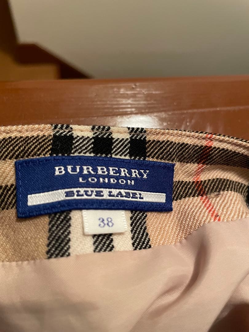 バーバリーブルーレーベル38フリルスカートBurberry