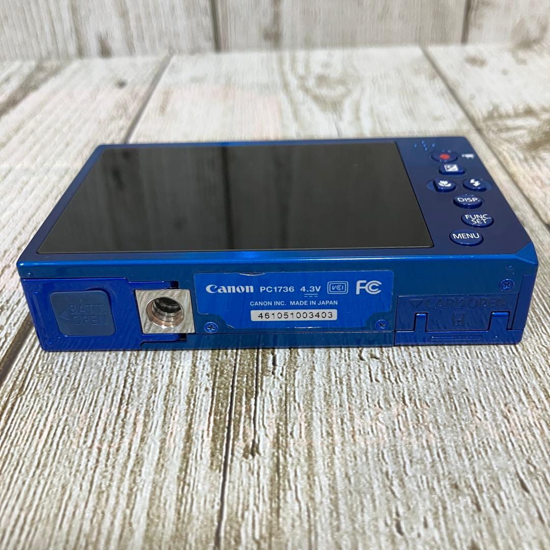 Canon IXY3 ブルー コンパクトデジタルカメラ 充電器 デジカメ 付属品