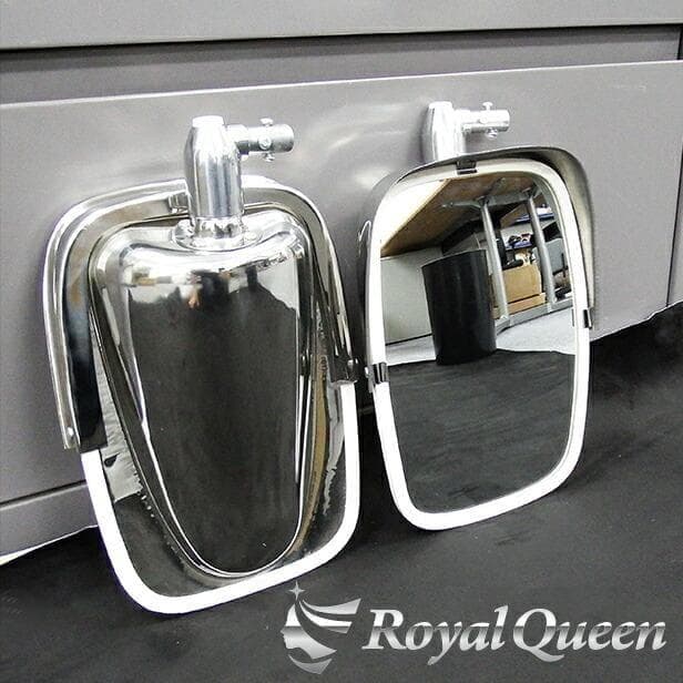 0662 復刻版 ステンレス製 五光ミラー 鏡面 ハイウェイミラー 高速ミラー