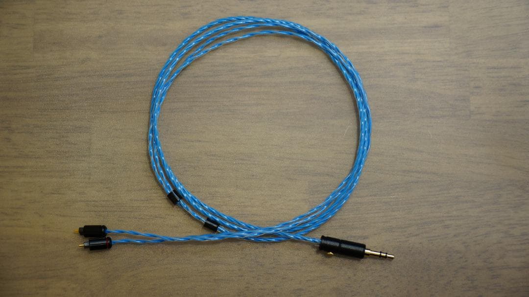 IEMケーブル ST-Zero(3) 2Pin/3.5mm3極/青