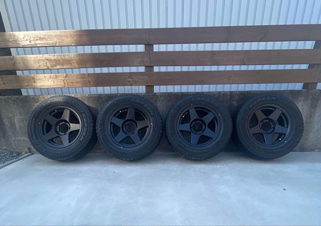 ★ジムニーシエラ　スタッドレスタイヤホイール4本セット（対面受渡希望）