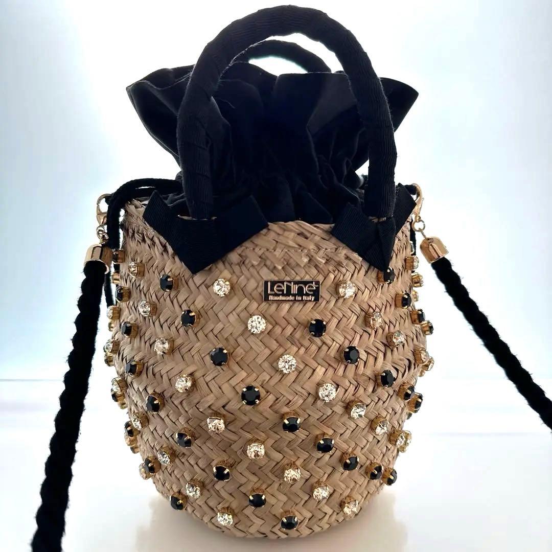 ルナイン Le Nine NINA TWIST SMALL かごバッグ