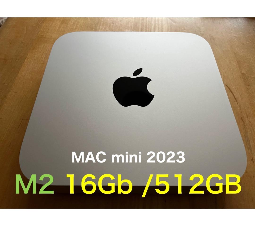 Macデスクトップ Mac mini 2023 16Gb/512GB