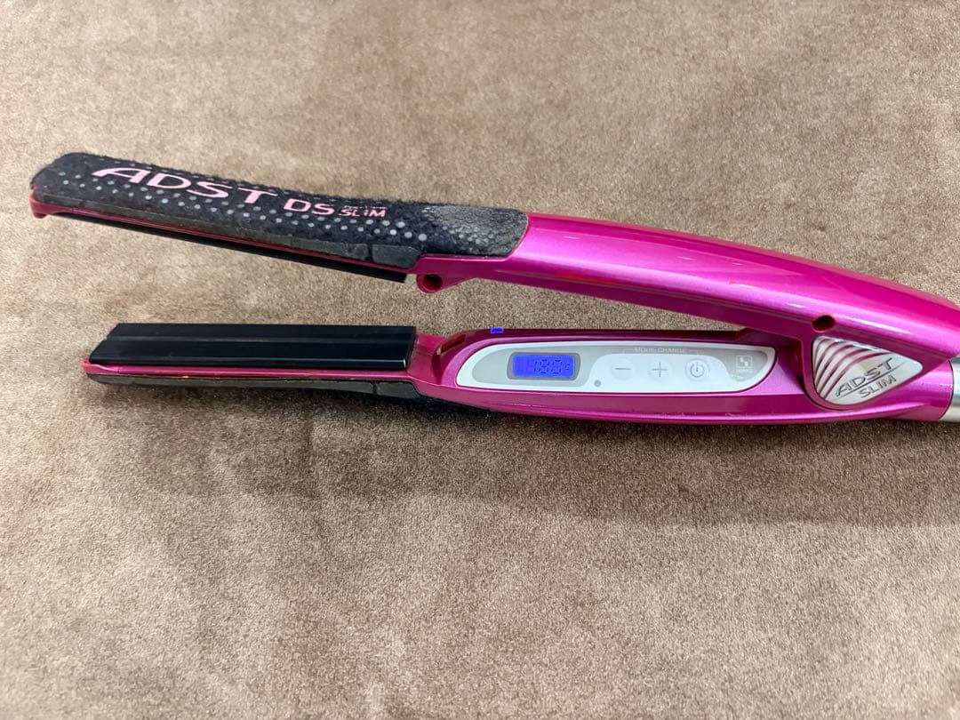 ADSTアドスト DS Slim ストレートヘアアイロン ピンク