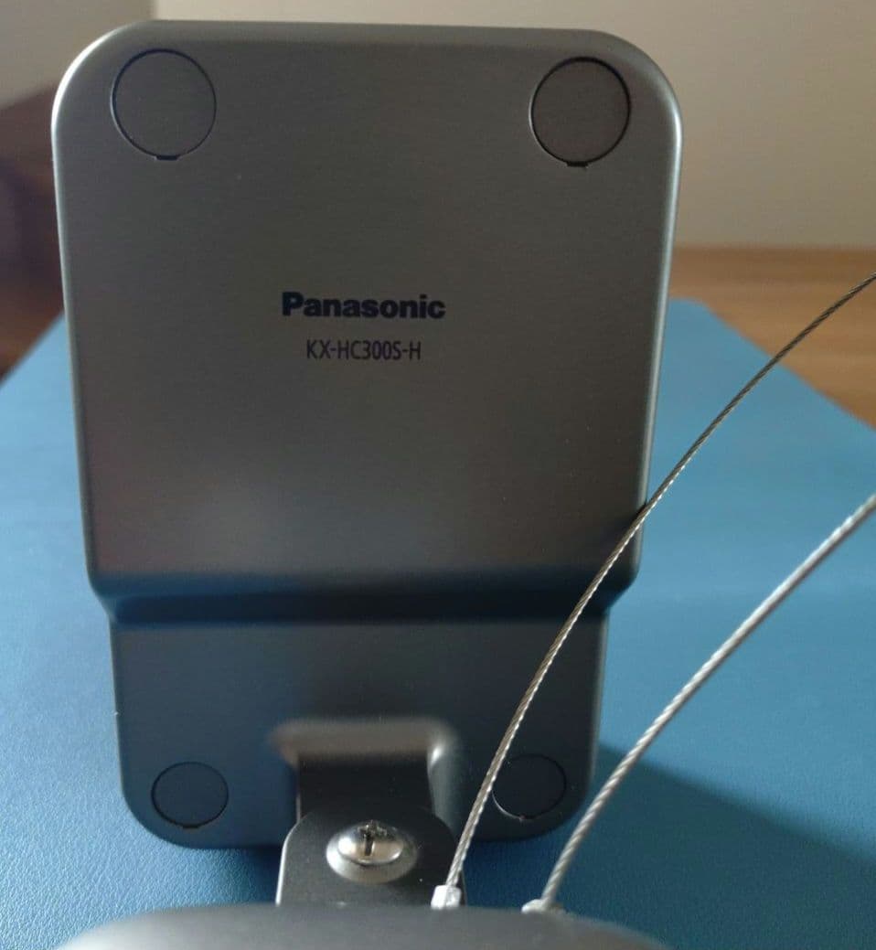 Panasonic KX-HC300S-H 防犯カメラ シルバー