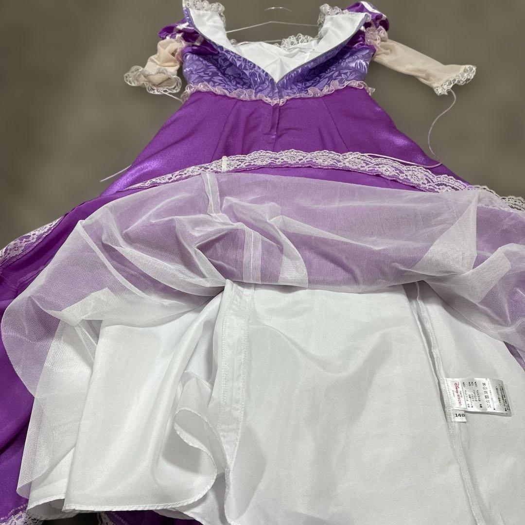 東京ディズニーリゾート　ビビデバビデブティック　ラプンツェル　ドレス　140cm