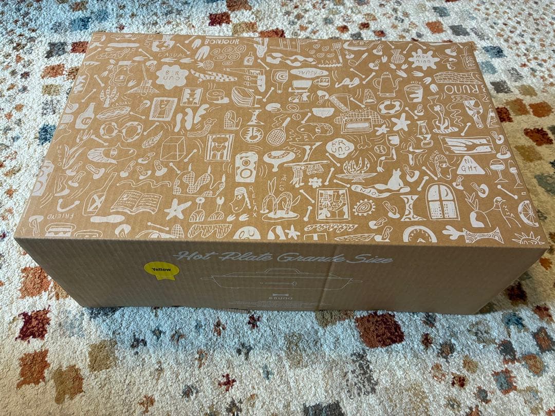 【新品未使用】のどごしお祭りセット　BRUNOホットプレートグランデサイズ非売品