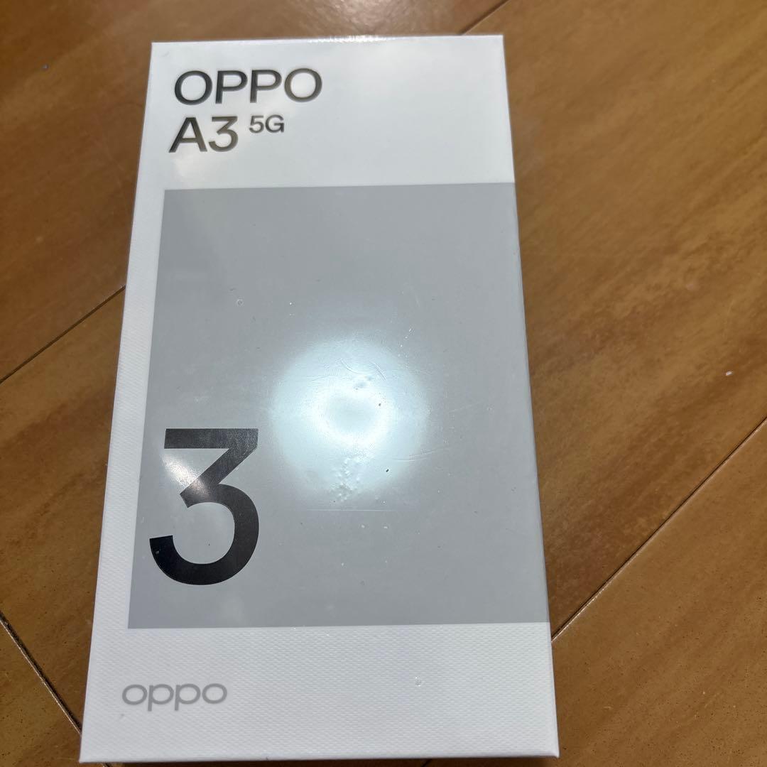 新品未開封　OPPO A3 5G パープル　128G