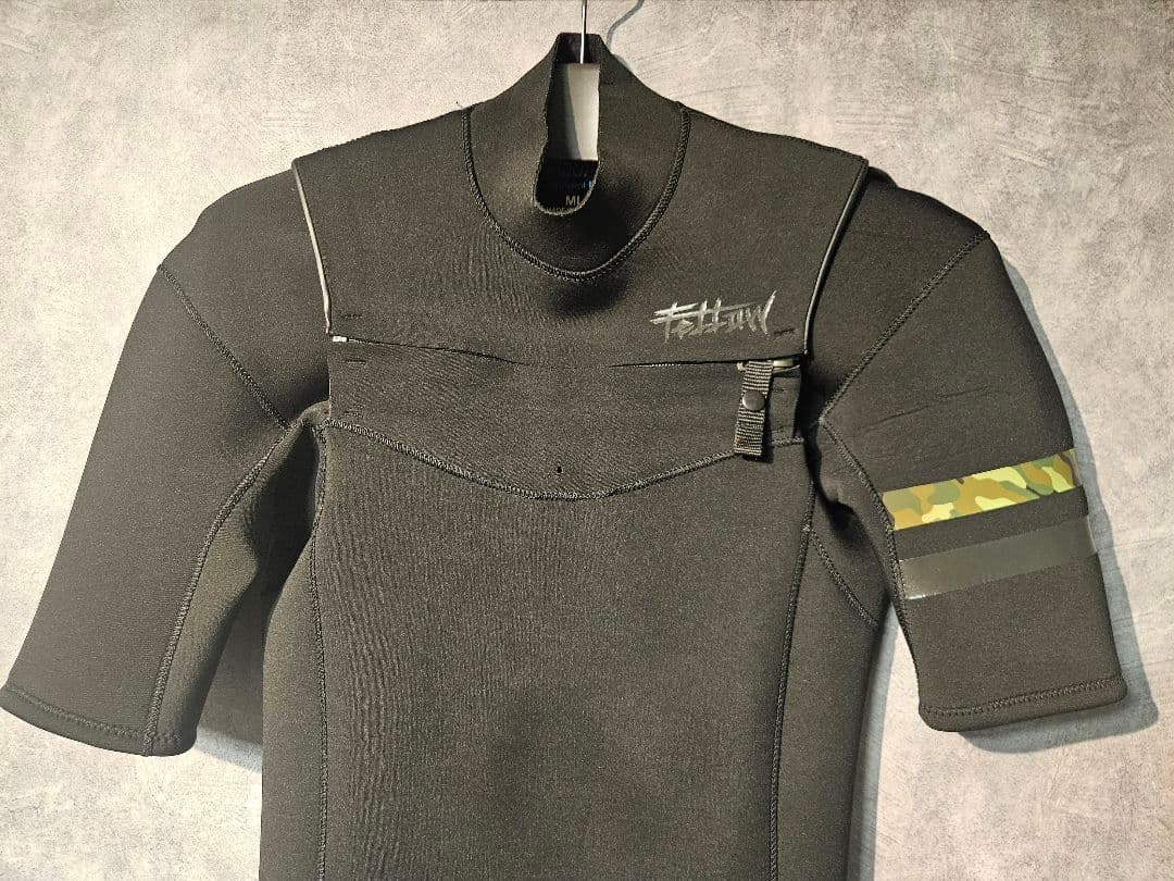 FELLOW ウェットスーツ シーガル 3mm メンズ 半袖 MLB カモフラ