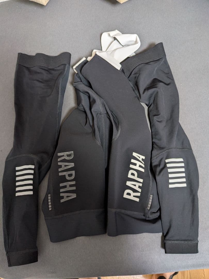 Rapha Pro Team Winter Bibs レッグウォーマーセット　S
