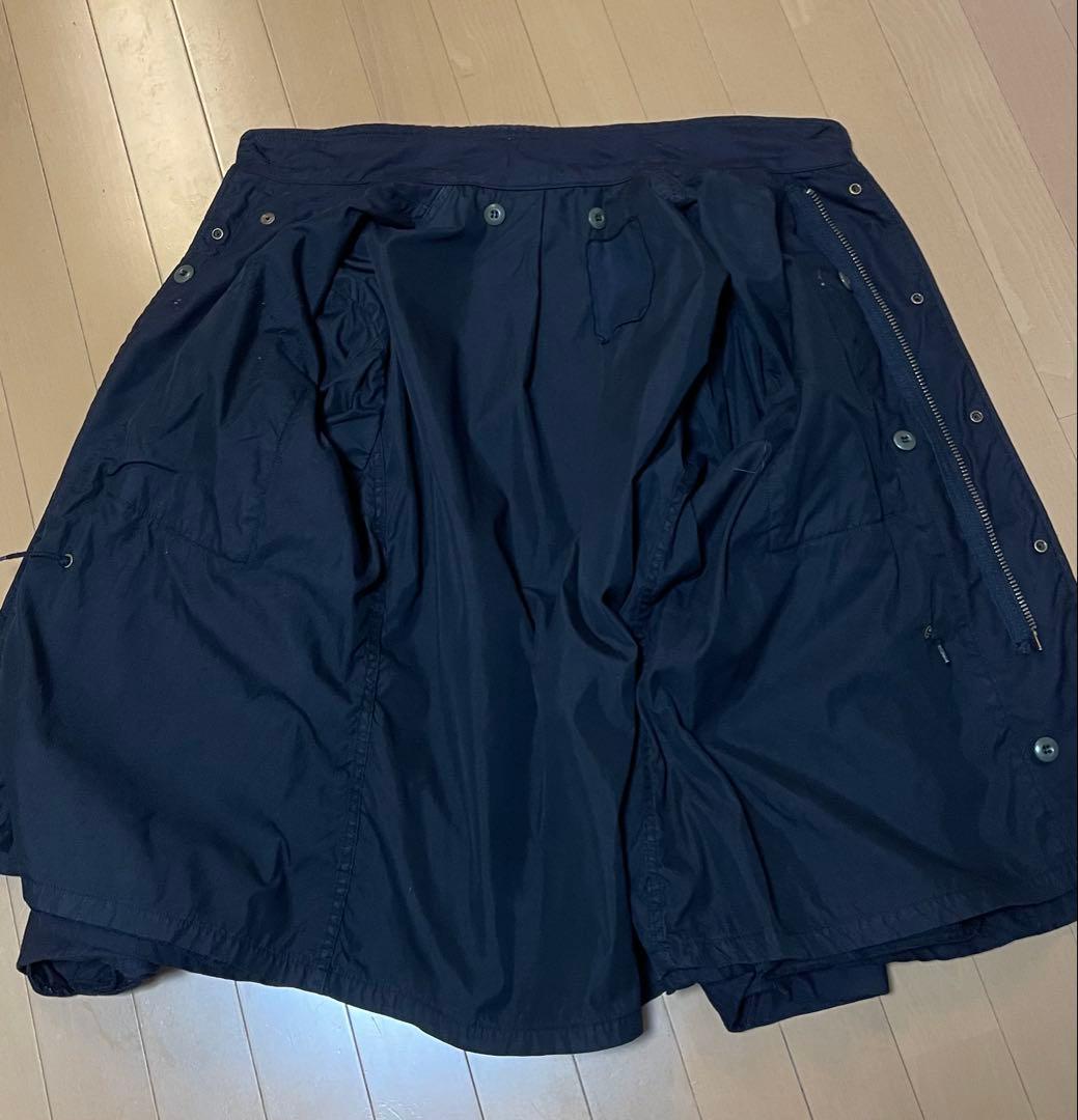 実物 M-65フィールドジャケット 黒染め M/S ディープブラック染め