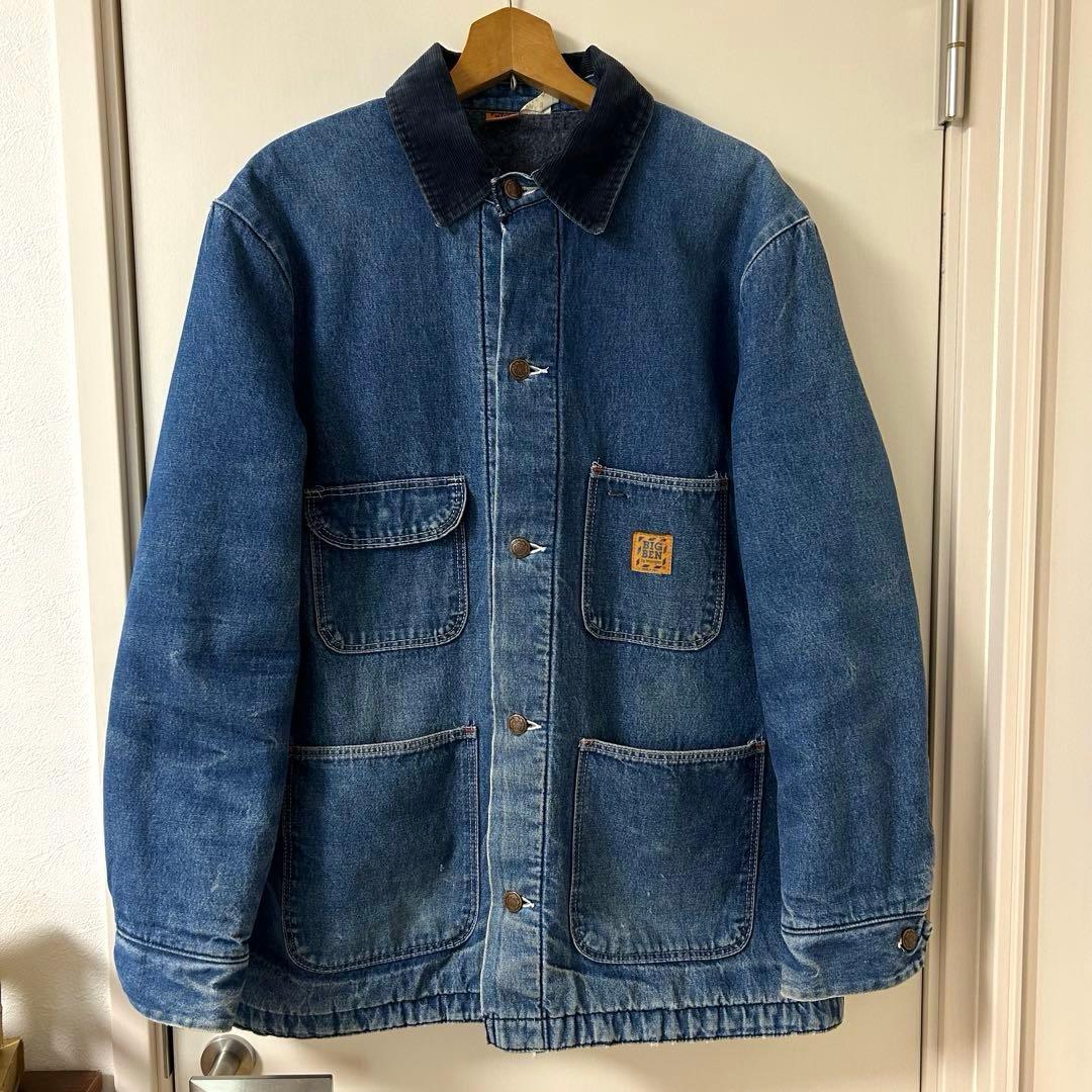 70s-80s BIG BEN デニムカバーオール 裏地ブランケット USA製