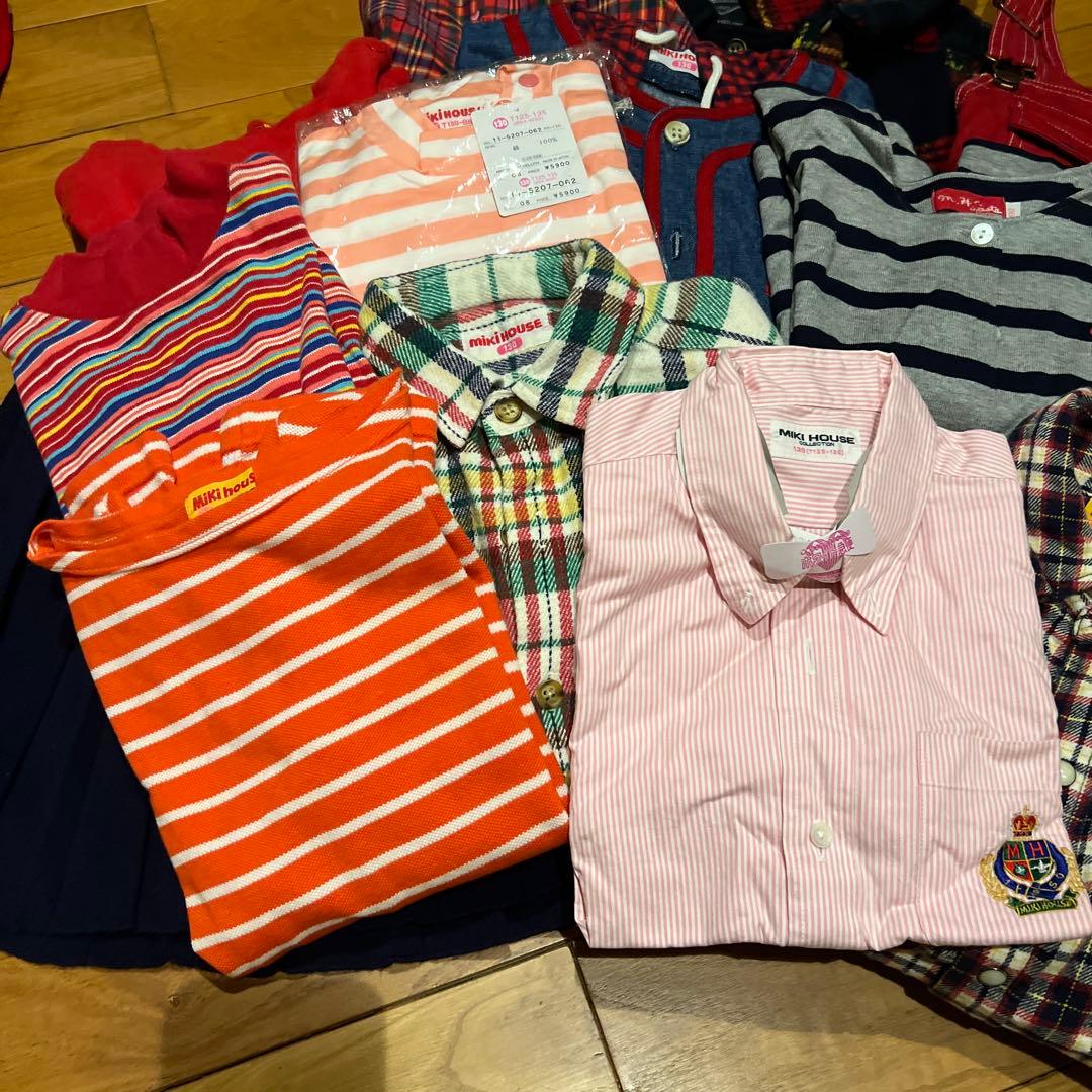 MIKI HOUSE キッズ服セット 130cm 14点セット